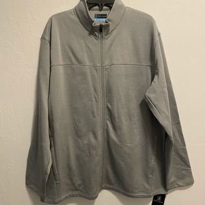 PGA Tour Long Sleeve Light Gray Performance Golf Jacket Size XL